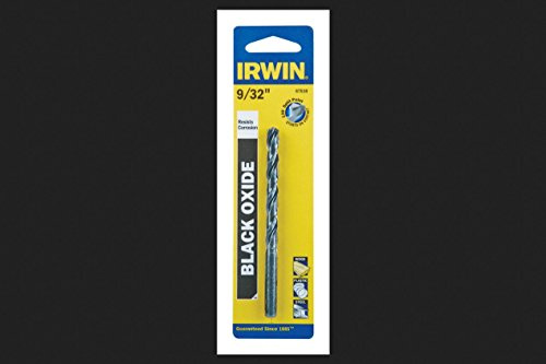 Drill 9/32 HD JL BLK OX CARDED