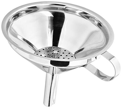 Judge 11cm Funnel, with Filter, Stainless Steel, Silver