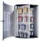 DURABLE Schlüsselkasten KEYBOX /1951-23,silber,Schlüsselschloss B310xH310xT125mm
