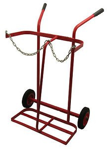 Langley Oxy/Acetylene Gas Cylinder Trolley - Oxygen / Acetylene