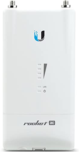Ubiquiti airMAX Rocket AC Lite Estación Base PTP Gigabit Blanca
