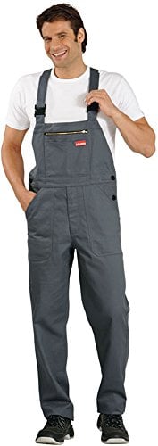 Planam Größe 64 Herren BW 290 Latzhose grau Modell 0193