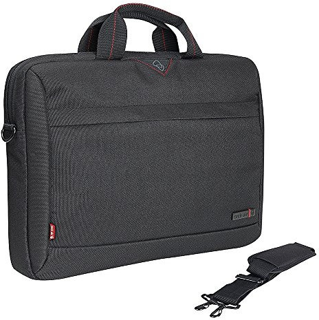 1204v2 14.1 Shoulder Bag Laptop Case Black