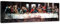 Bilderdepot24 Bild auf Leinwand | Leonardo da Vinci Das Abendmahl in 120x40 cm als Wandbild | Wand-deko Dekoration Wohnung alte Meister | 180132-120x40