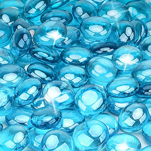 Stanbroil Fire Verre Chute pour cheminée Brasero 1/2 Inch x 10 Pounds Caribbean Blue Luster