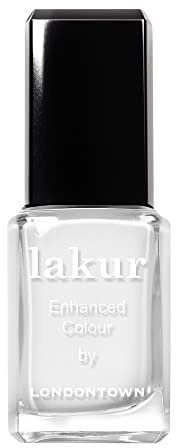 LONDONTOWN lakur Nail Polish, White & Black Shades, Duchess