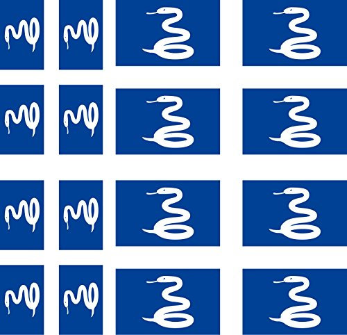 SAFIRMES 6 x Autocollants Vinyle Sticker Voiture Moto Valise PC Portable Drapeau Martinique