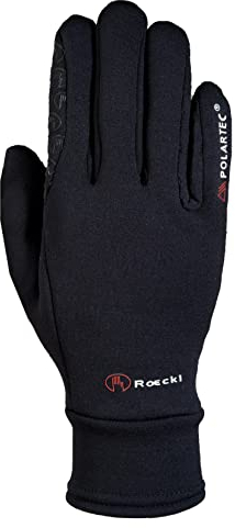 Roeckl Sports Fahrradhandschuh Pino, Unisex Winter Fingerhandschuh, Schwarz 8