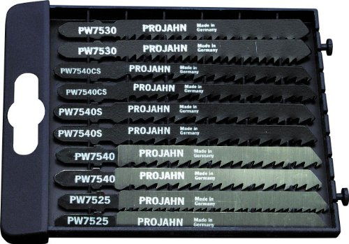 Projahn Stichsägeblätter Sortiment 10 teilig Holz Pro 63001