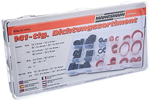 Brüder Mannesmann Dichtungssortiment, 141-teilig | M99741
