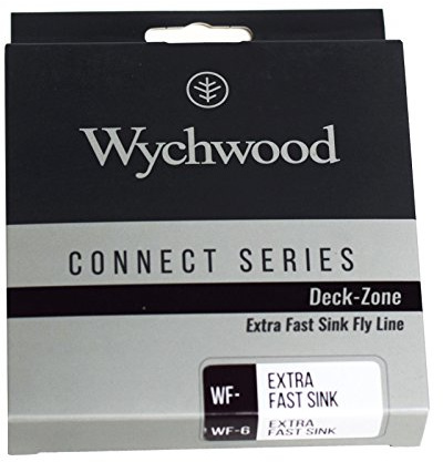 Wychwood Deck Zone Fast Sink Fly Fishing Line Black Game Trout Tackle Angling