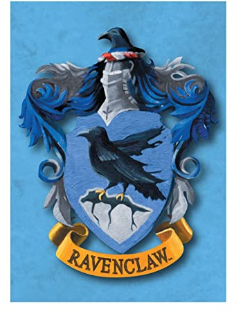 Harry Potter Metal Magnet Ravenclaw Crest Adler Blue Wizard Magic Fridge