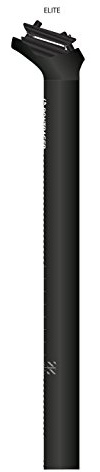 Bontrager Elite Fahrrad Sattelstütze schwarz 27.2 + 31.6mm: Größe: 27,2 x 400 mm 15 mm