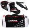 FOX-FIGHT Ultimate Sport Tasche Sporttasche Sportbag Gym Training Bag Schuhfach (L (70x28x28cm))