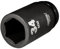 Draper 27142 3/4 Square Drive Hi-Torq 6 Point Deep Impact Socket, 34 mm Size, Blue