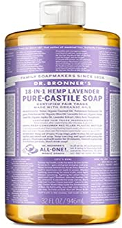 Dr. Bronner, Kastilien-Flüssigseife, Bio-Lavendel, 946 ml