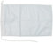 Everflag Motorrad-/Bootsflagge 25x40cm: Weiß - Ideal zum selbergestalten!