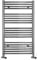 HEATED CHROME TOWEL RAIL RADIATOR WARMER 300mm wide x 1000mm high Flat