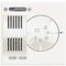 Legrand/bticino - Ax-termostato con 2m 230v blan