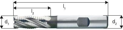 Forum Schaftfräser D844K HSSE 18,00 mm NF, 4317784827119