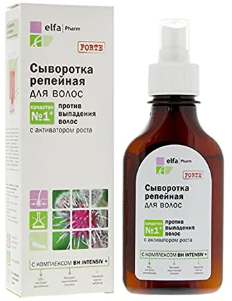 elfa Pharm. Burdock Hair Serum. Stops excessive hair loss and stimulates the growth of new hair