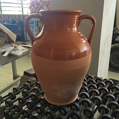 fusina in Terracotta semismaltata cm 40