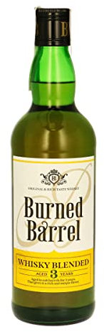 BURNED BARREL whisky botella 70 cl