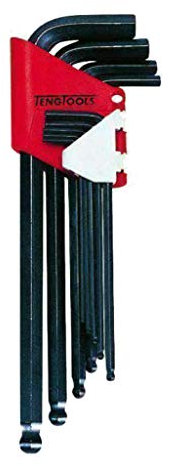 Teng 1479MM 9 Metric 1.5-10mm Ball-Point Hex Key Set