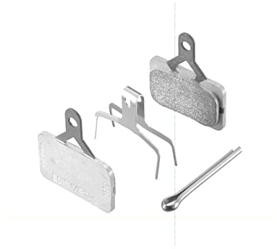 SHIMANO Unisex E01s Metall Scheibenbremsbelag, grau,Einheitsgröße EU