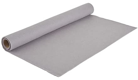 VBS Bastelfilz 45 x 100 cm Filzstoff 1.5 mm stark 100 Terylen ideal für kreative Projekte und Handarbeiten