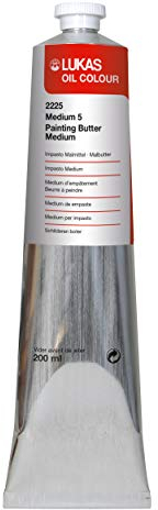 LUKAS Peinture à l'huile - Medium 5 (« beurre de peinture) en 200 ml.