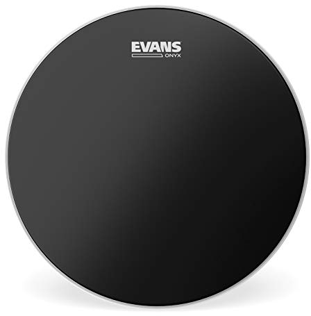 Evans B14ONX2 35,56cm (14 Zoll) Tomfell Onyx zweilagig 0,19mm, Schwarz