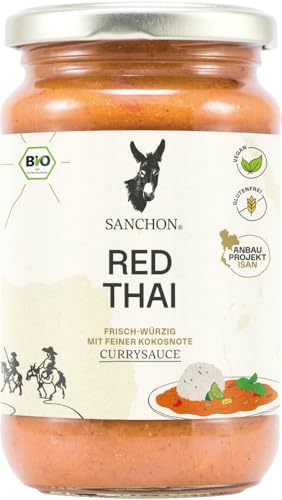 Sanchon Currysauce Red Thai 330 ml
