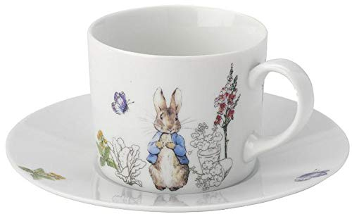 Peter Rabbit classic Porcelain Tea Cup and Saucer Set