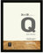 nielsen Bilderrahmen, 24 x 30 cm, Holz, Schwarz, Rahmen zum Aufhängen im Hoch- & Querformat, Echtglas, Quadrum