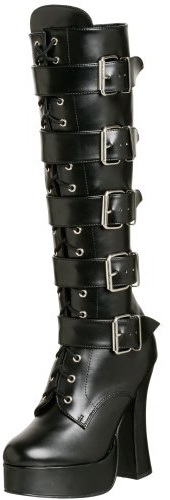 Pleaser Electra-2042 Damen Kurzschaft Stiefel