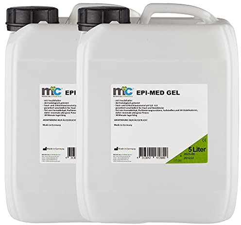 Medicalcorner24 IPL Gel Epimed, IPL Kontaktgel, Laser-Haarentfernung, 2 x 5 l Kanister
