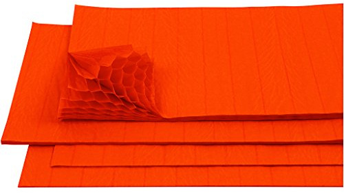 Creativ Akkordeonpapier, Orange, Einheitsgröße