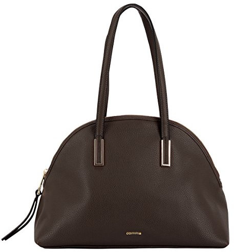 Comma (Shoes) 83.509.94.9488 Damen Henkeltaschen 36x25x18 cm (B x H x T), Beige (Taupe 9409)