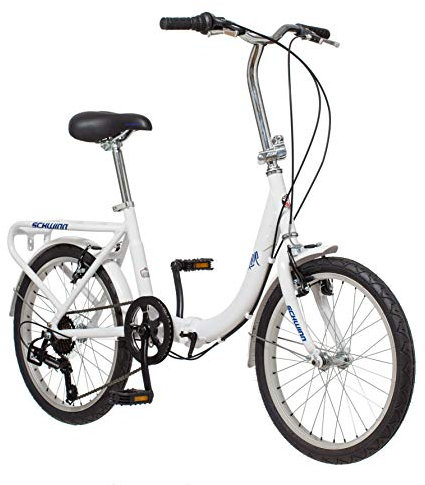 Schwinn 20-inch mit Schlaufe, faltbar, Unisex, S2280BAZ, weiß, 16/One Size/20