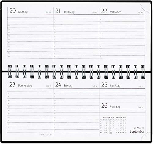 GÜSS Tisch- und Taschenkalender, 1 Woche = 2 Seiten