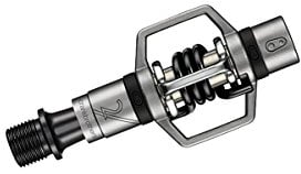 Crank Brothers Antriebsstränge Egg Beater 2 Plta/Ngro Uni