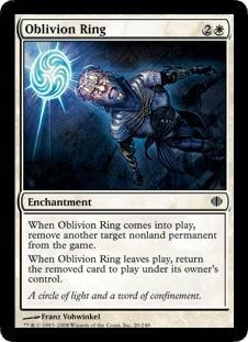Magic: the Gathering - Oblivion Ring - Shards of Alara - Foil