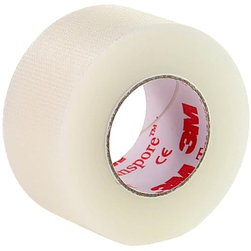 3M Transpore Chirurgisches Klebeband, 2,5 cm, 1 Rolle