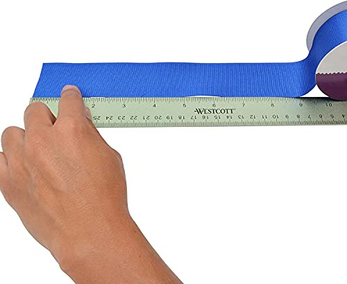 Westcott Lineal aus eloxiertem Aluminium, 30,5 cm, Farbe variiert (14174)