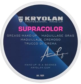 Supracolor Fettschminke 8ml, Farbton:Weis 070