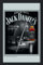 empireposter Jack Daniels Billiard - Bedruckter Spiegel mit Kunststoff Rahmen in Holzoptik, Kult-Spiegel - Größe 30x40 cm