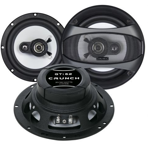 Crunch GTI 62 Lautsprecher 16,5cm kompatibel für BMW 3er Typ E46 Limousine/Coupe 1998-2007