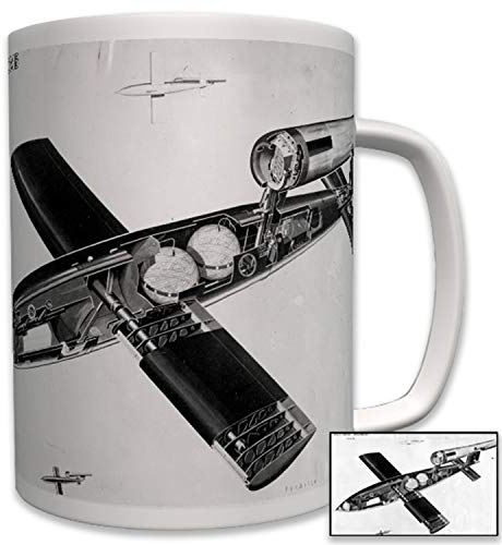 V1 Rakete Flying Bomb Rakete Fieseler - Tasse Becher Kaffee #6260