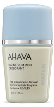 AHAVA Roll-on Mineral Deodorant for woman, 50 g